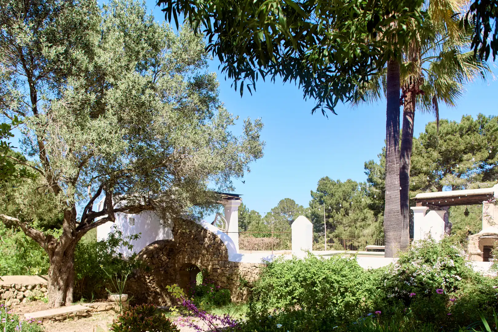 Jardí de Finca rústica en venda en Sant Joan de Labritja amb Aire condicionat, Jardí privat i Parquet
