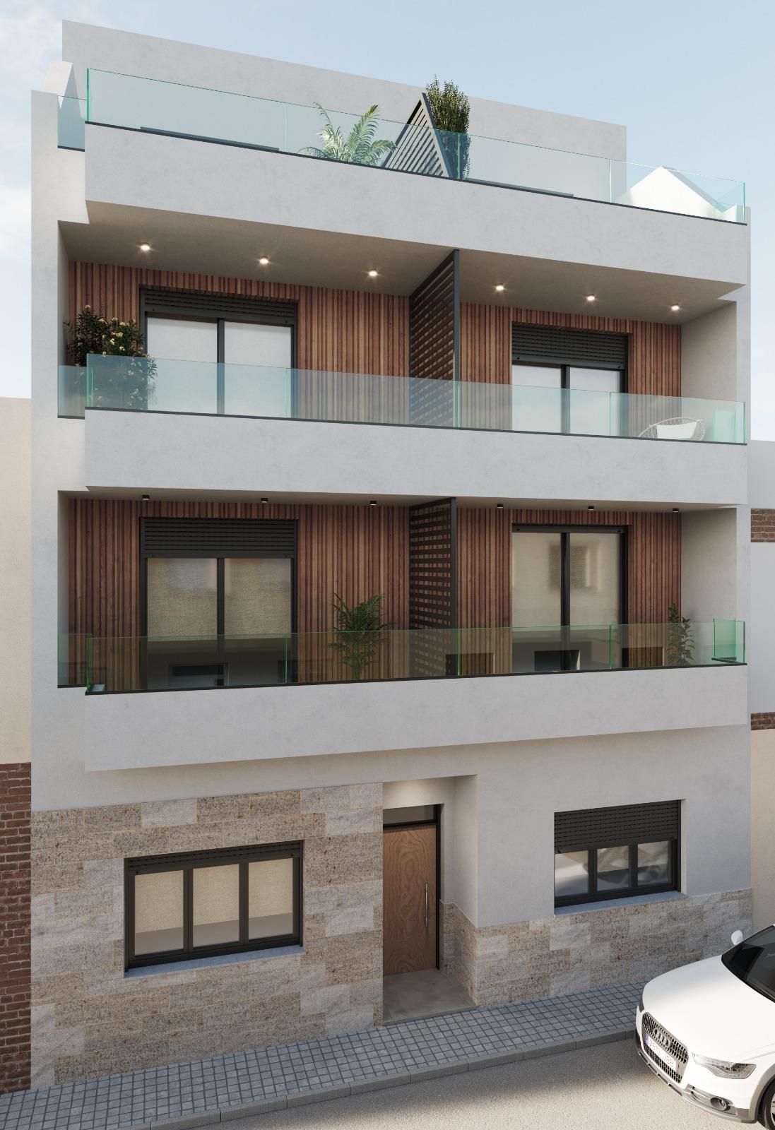 Exterior view of Study for sale in Torrevieja  with Air Conditioner