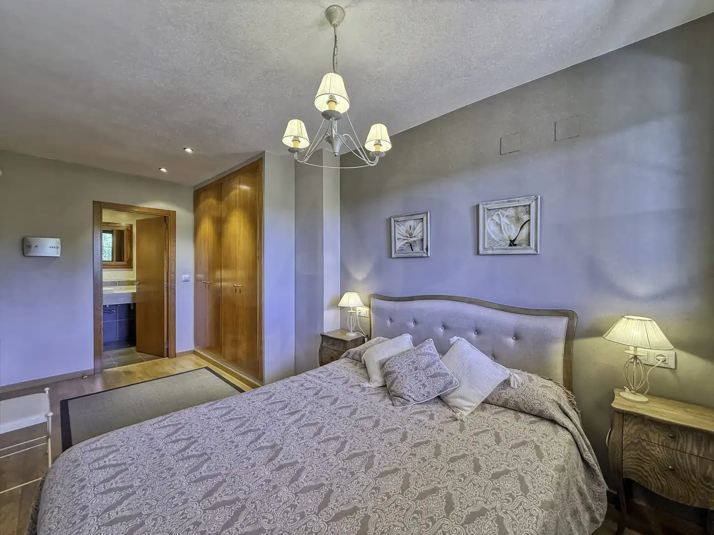 Habitación de Ático en venta en Alcalá de la Selva con Calefacción y Terraza
