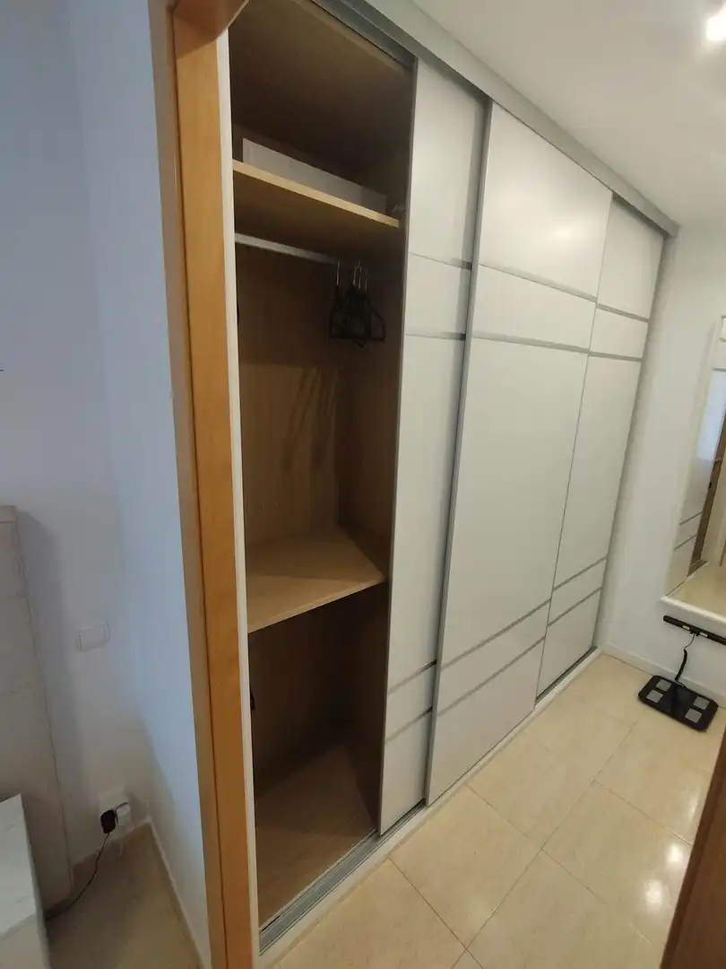 Bedroom of Flat for rent in Badalona  with Air Conditioner, Heating and Furnished