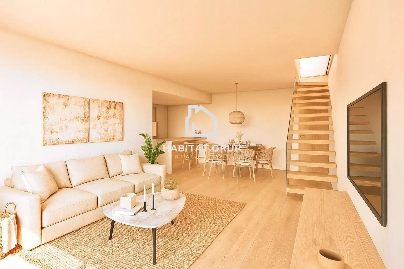 Living room of Duplexes for sale in Maó - Mahón  with Heating