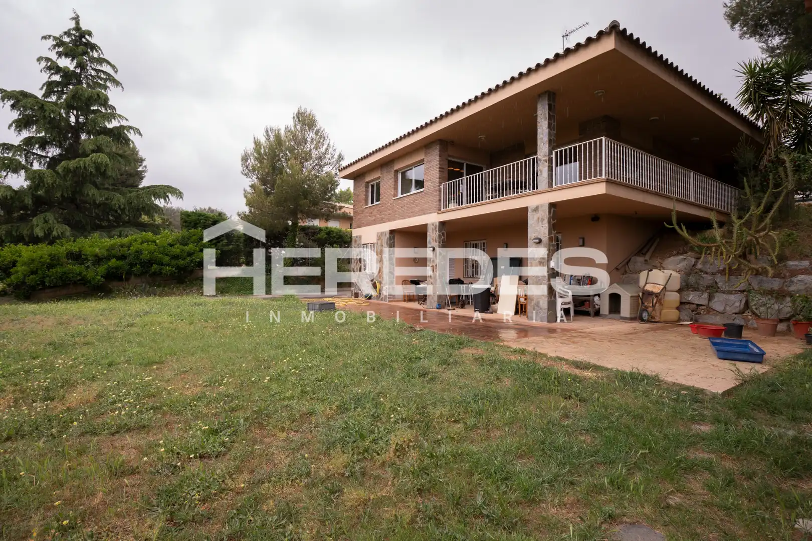 Jardín de Casa o chalet en venta en Sabadell con Aire acondicionado, Calefacción y Jardín privado