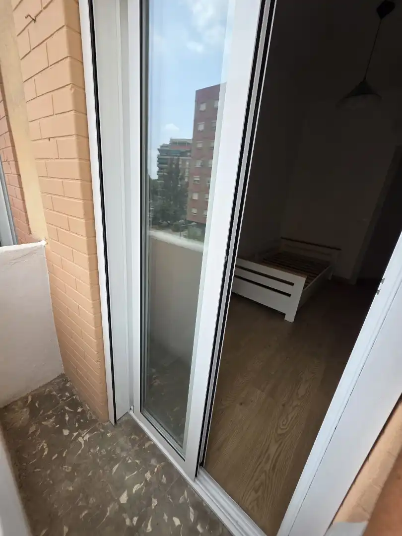 Balcony of Flat for rent in Valencia  with Air Conditioner, Furnished and Oven