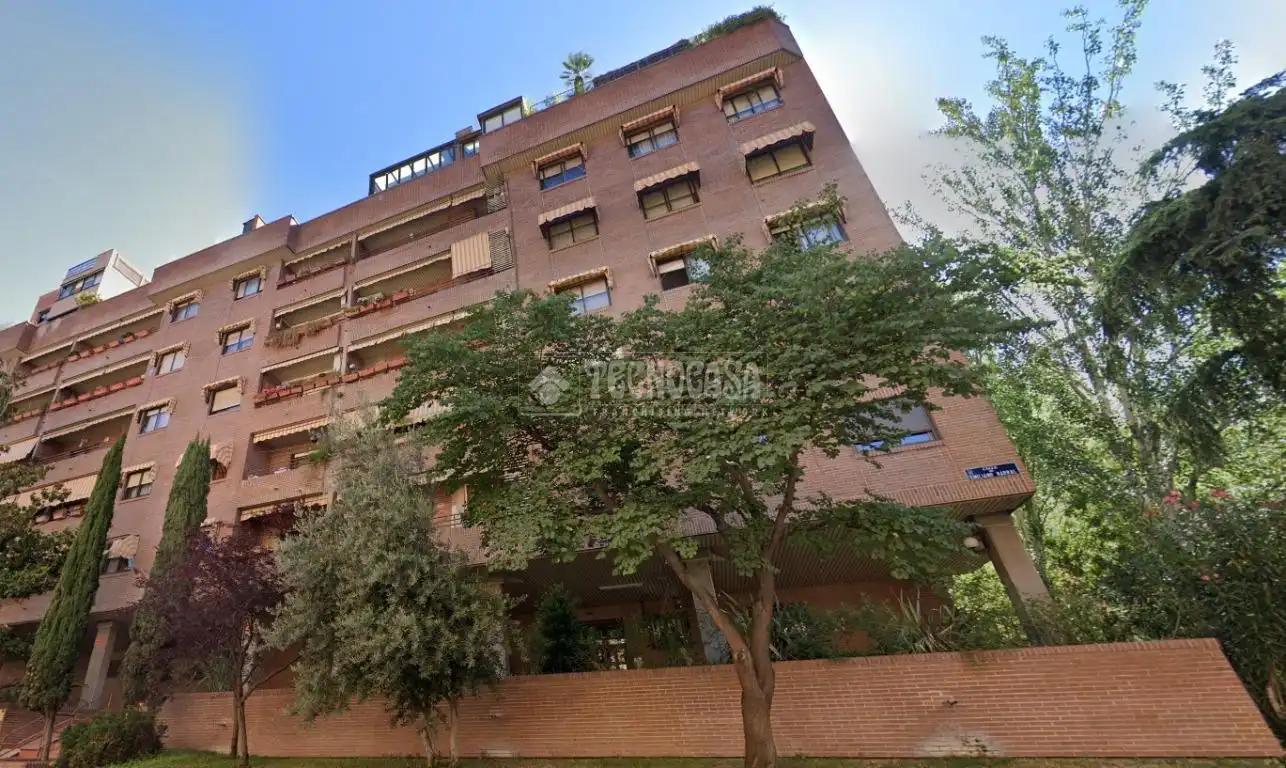 Vista exterior de Pis en venda en Madrid amb Aire condicionat, Parquet i Terrassa