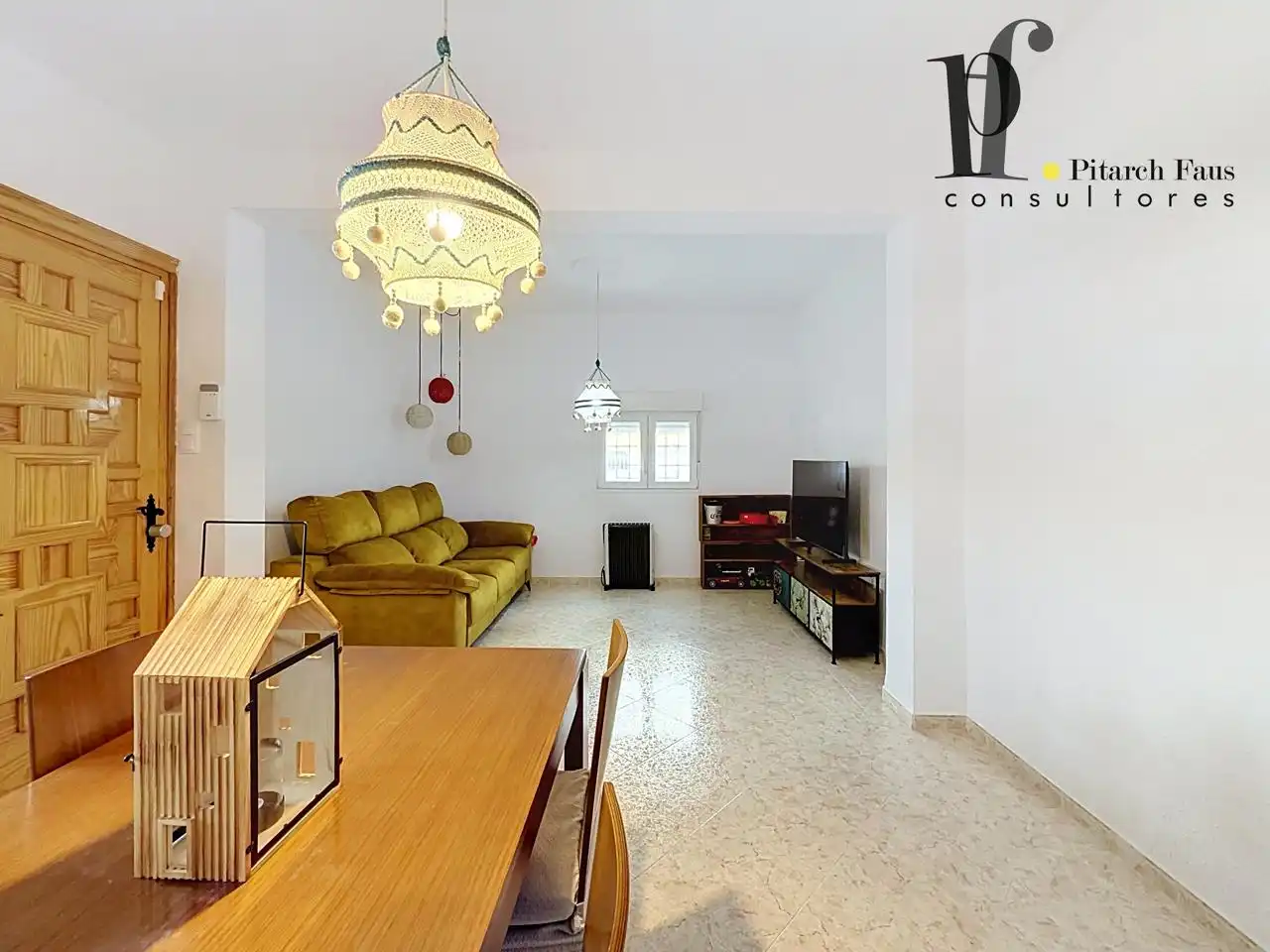 Sala d'estar de Casa o xalet en venda en Moncofa amb Jardí privat, Terrassa i Traster