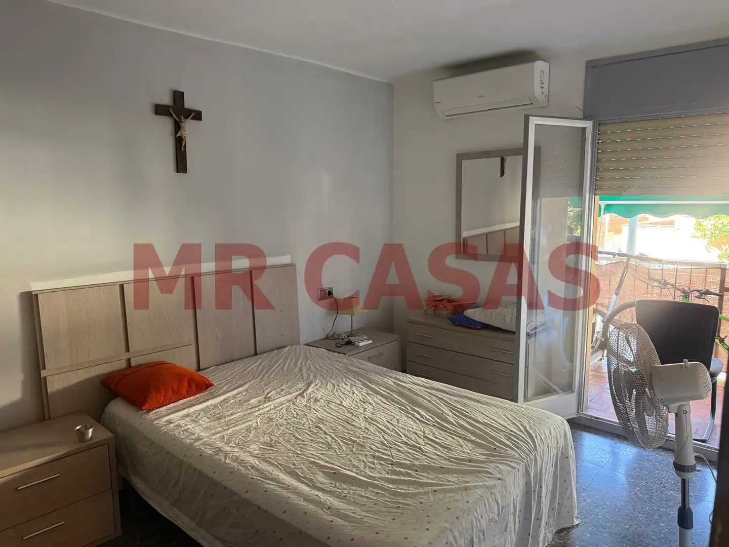 Bedroom of Flat for sale in Rubí  with Air Conditioner and Balcony
