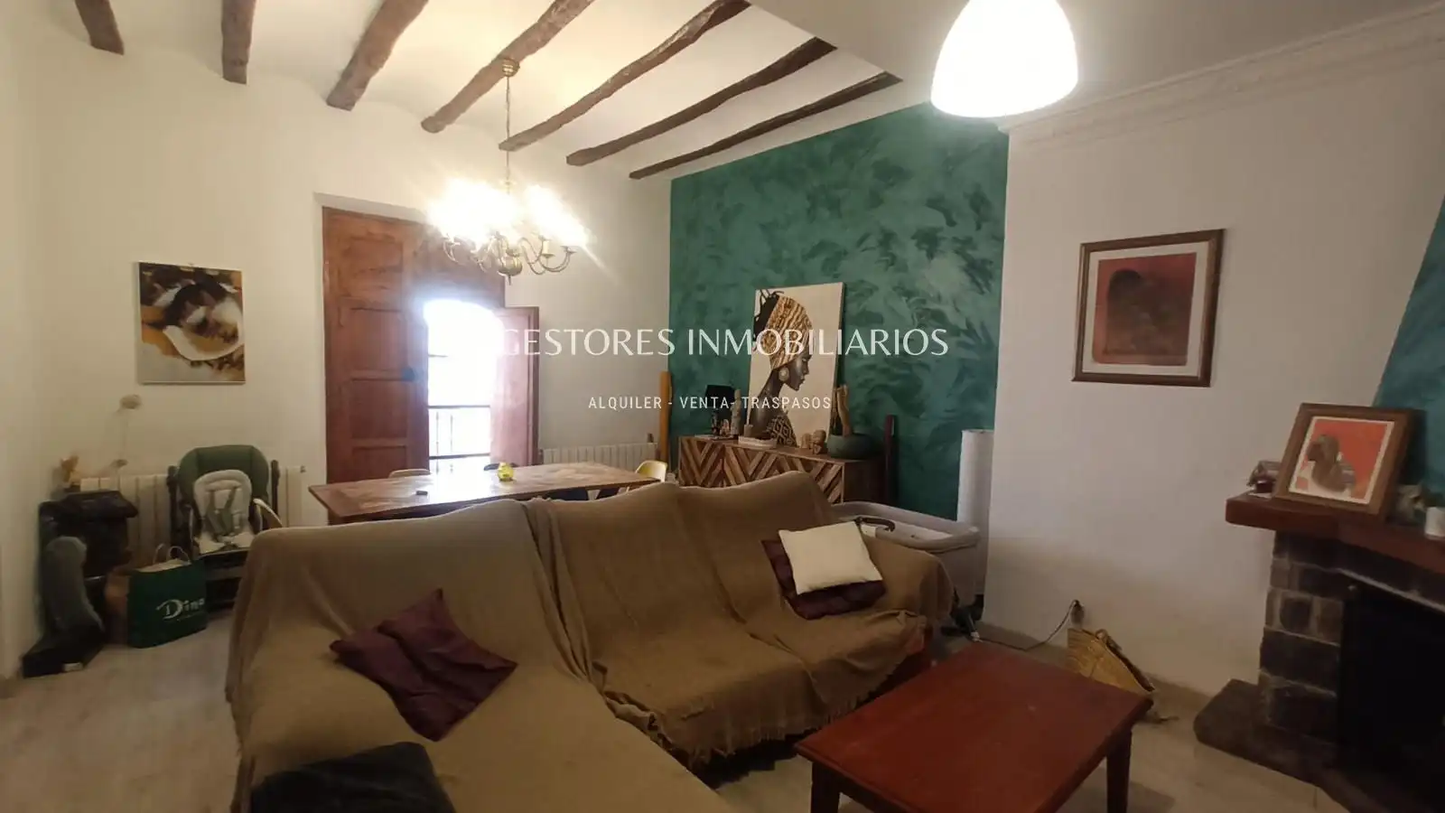 Sala d'estar de Casa o xalet en venda en Penàguila amb Calefacció