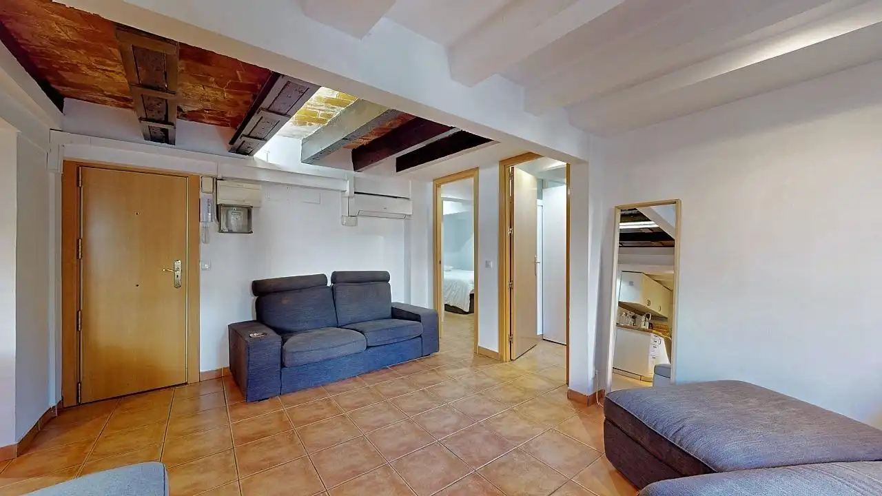 Living room of Flat for sale in Sant Martí