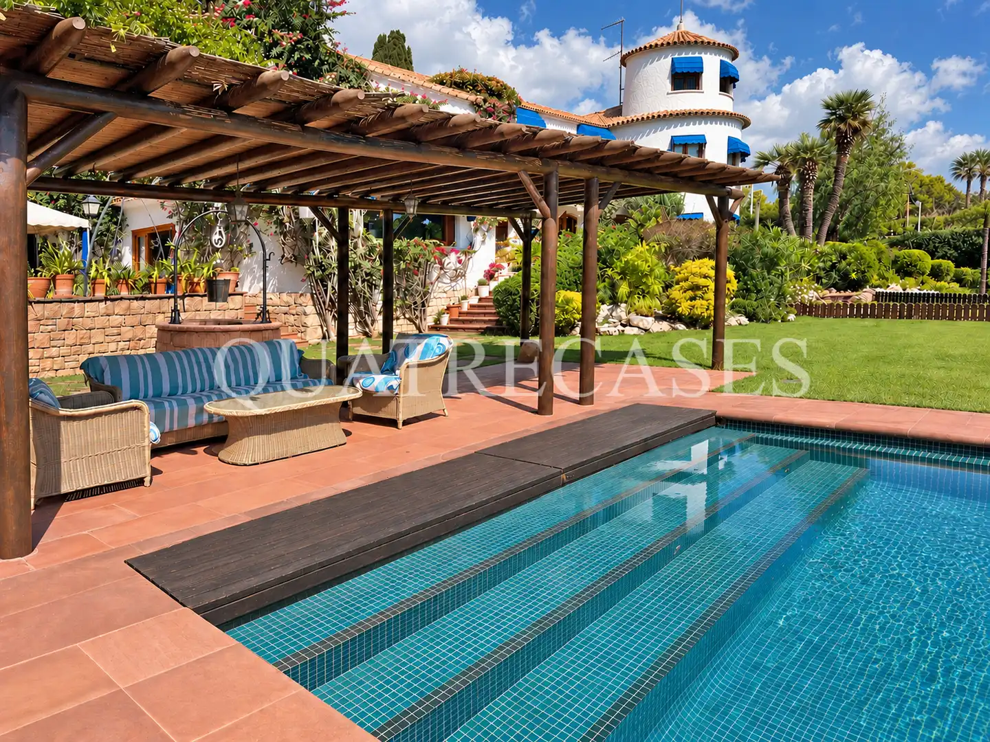 Villa con terrazza in vendita a Avinguda Navarra 21, imagen 5