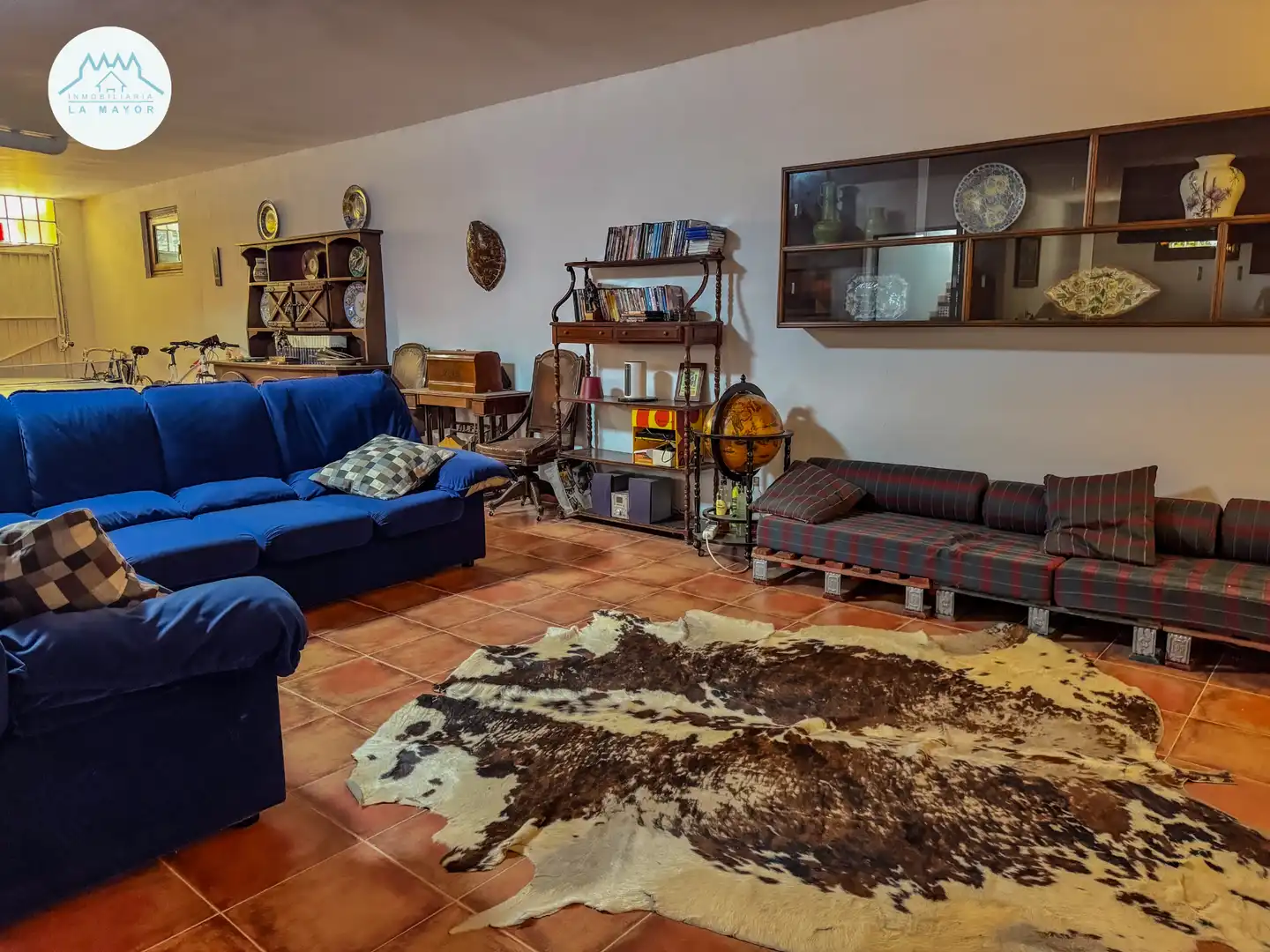 Sala de estar de Casa o chalet en venta en Piedrabuena con Calefacción, Jardín privado y Terraza
