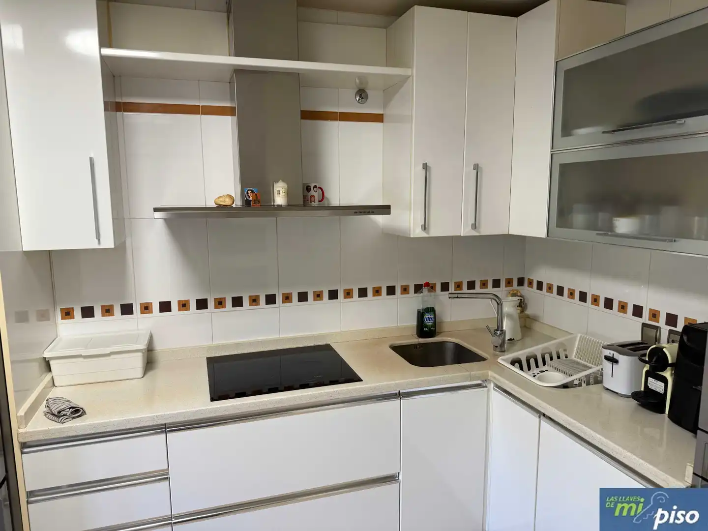 Cocina de Casa adosada en venta en Arroyo de la Encomienda con Calefacción, Jardín privado y Parquet