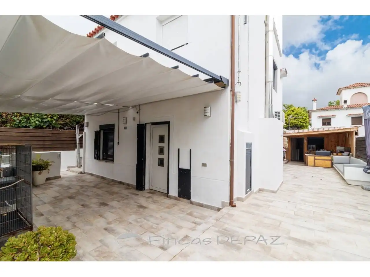 Exterior view of Houses for sale in Castelldefels  with Air Conditioner, Heating and Private garden