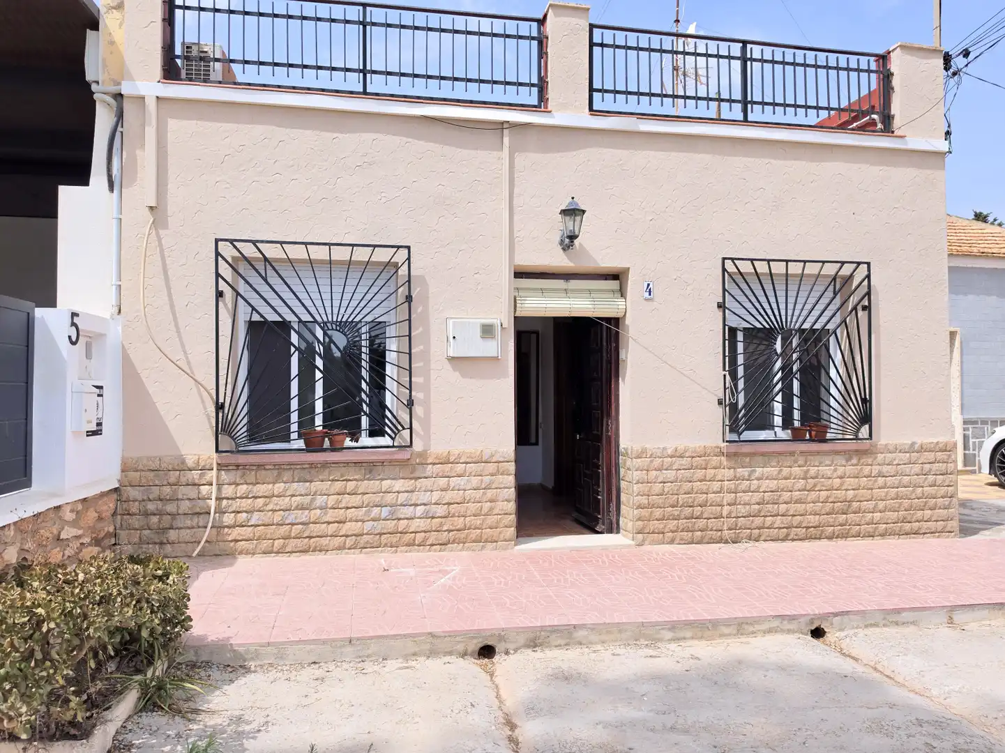 Vista exterior de Casa o xalet en venda en Cartagena