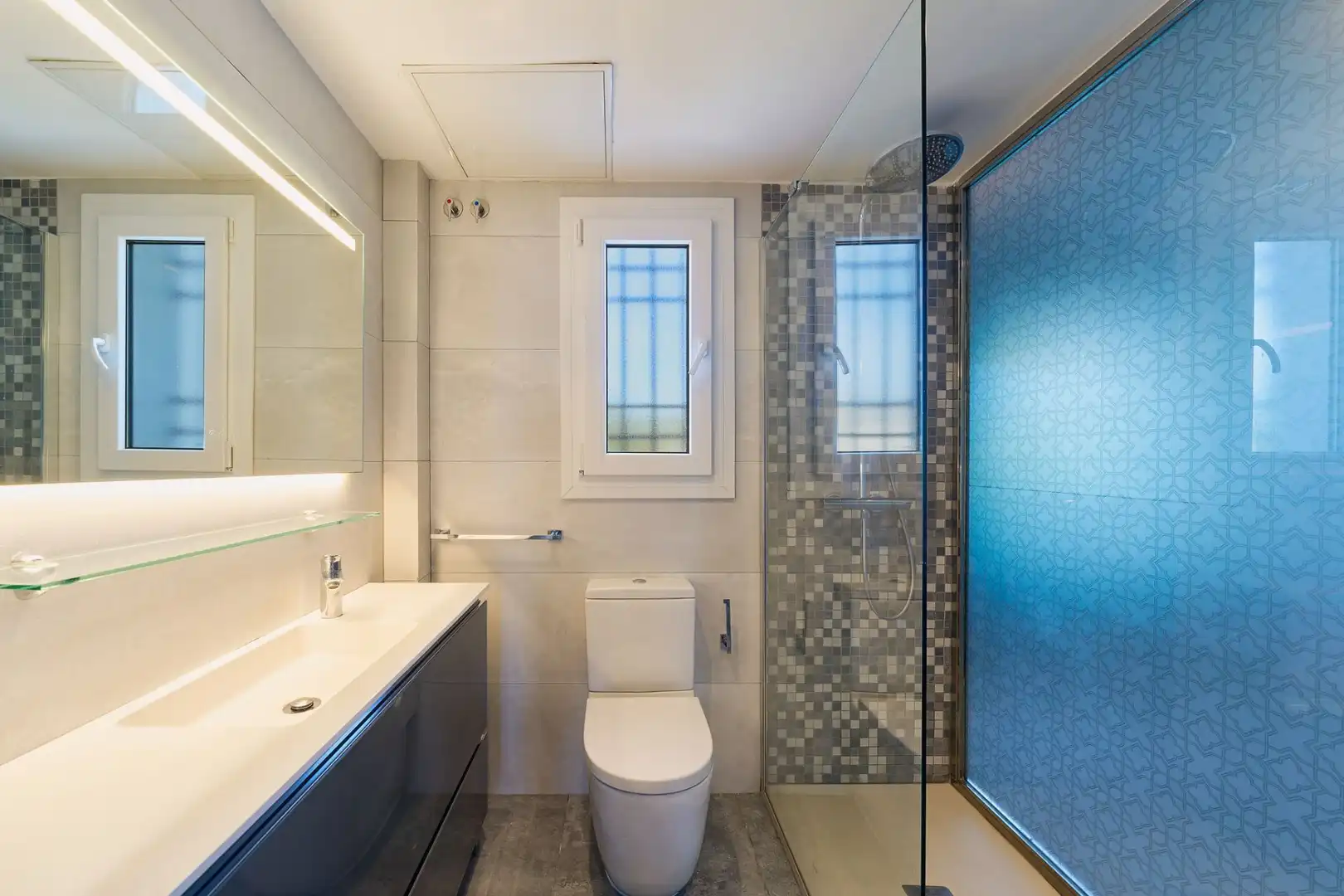 Baño de Casa o chalet en venta en Málaga con Aire acondicionado, Calefacción y Jardín privado