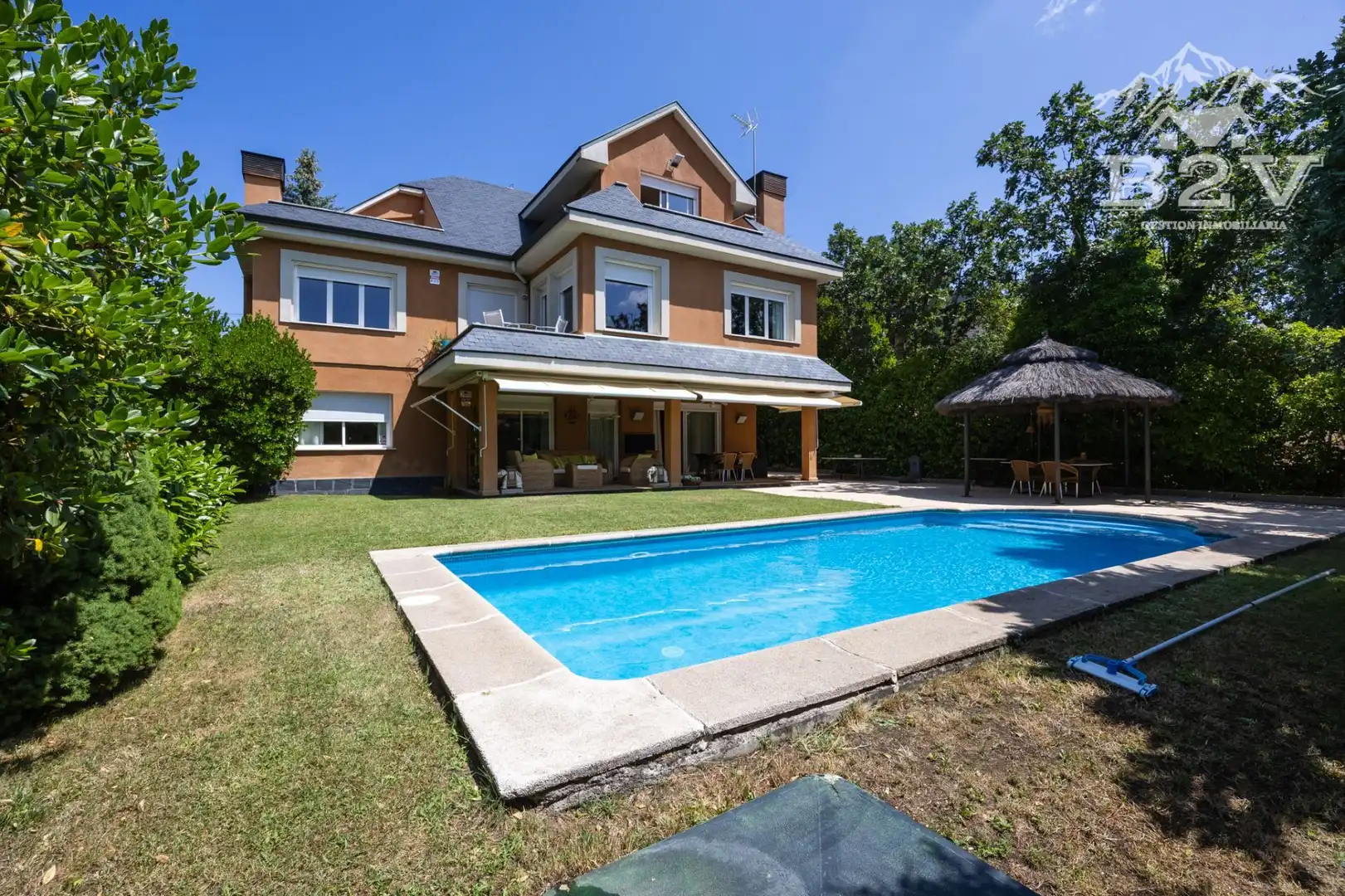 Jardí de Casa o xalet en venda en Soto del Real amb Calefacció, Jardí privat i Terrassa