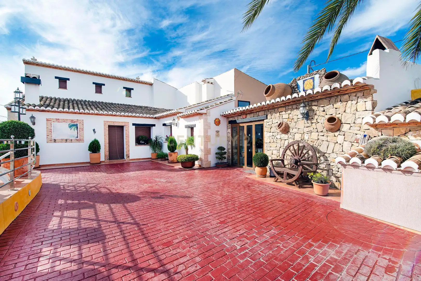 Vista exterior de Casa o chalet de alquiler en Benissa con Aire acondicionado, Jardín privado y Trastero