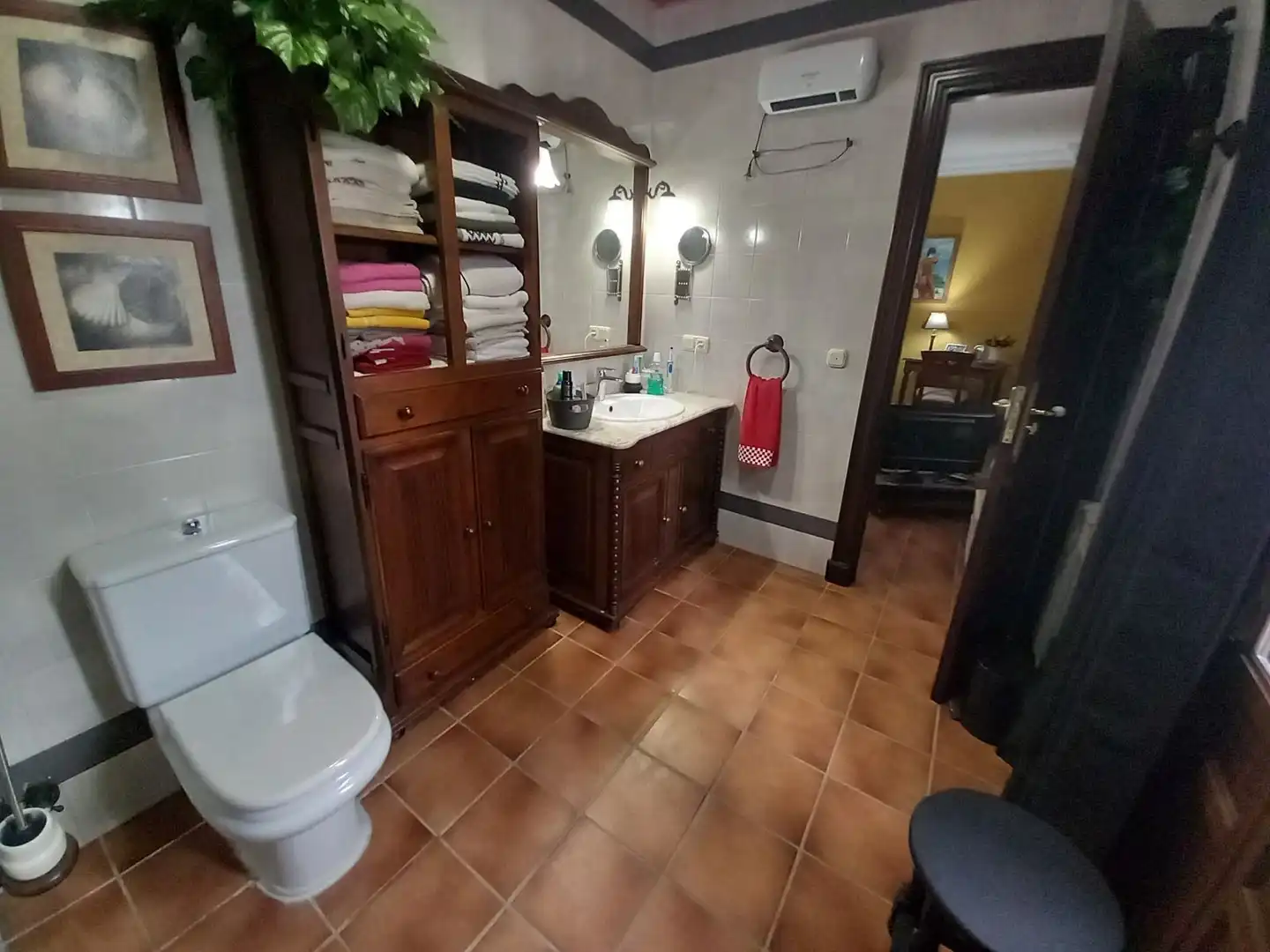 Badezimmer von Haus oder Chalet zum Verkauf in Ronda mit Klimaanlage, Heizung und Terrasse