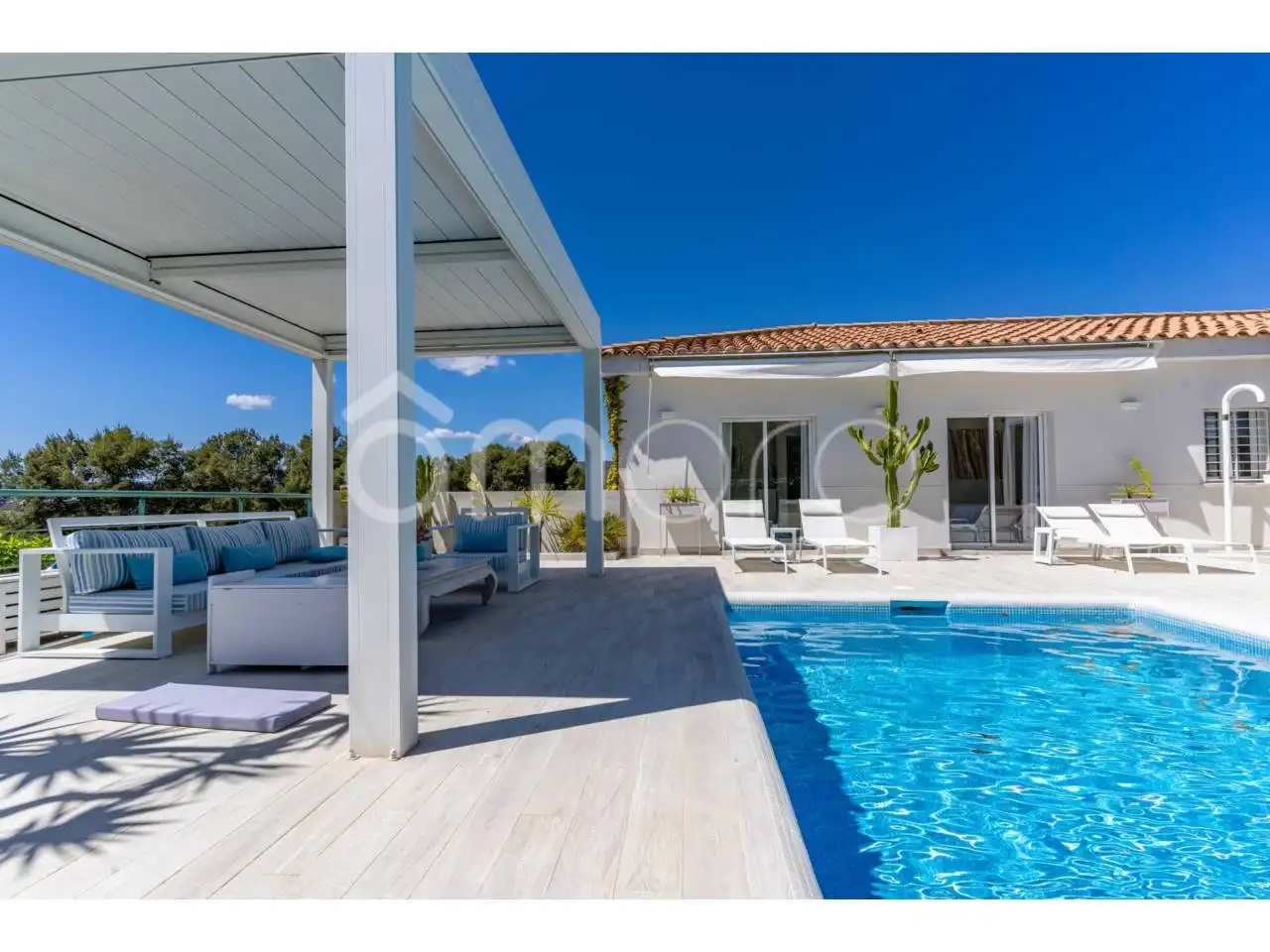 Swimming pool of Houses for sale in Sant Pere de Ribes  with Air Conditioner, Private garden and Terrace