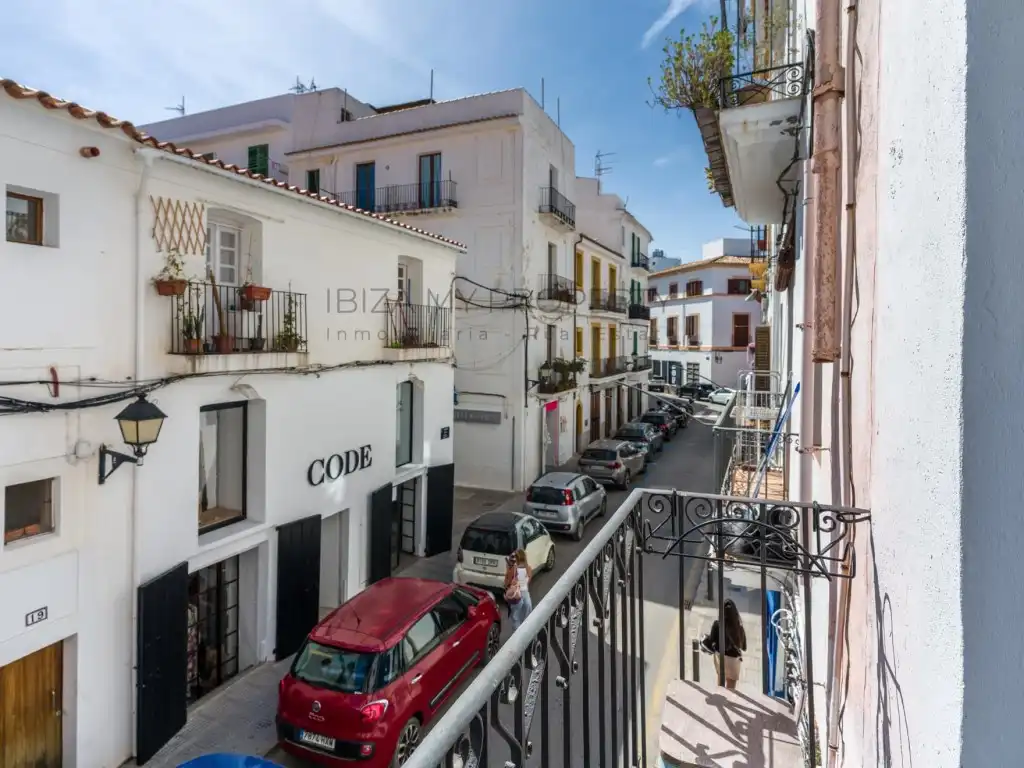Außenansicht von Wohnungen zum Verkauf in Eivissa mit Klimaanlage, Möbliert und Ofen