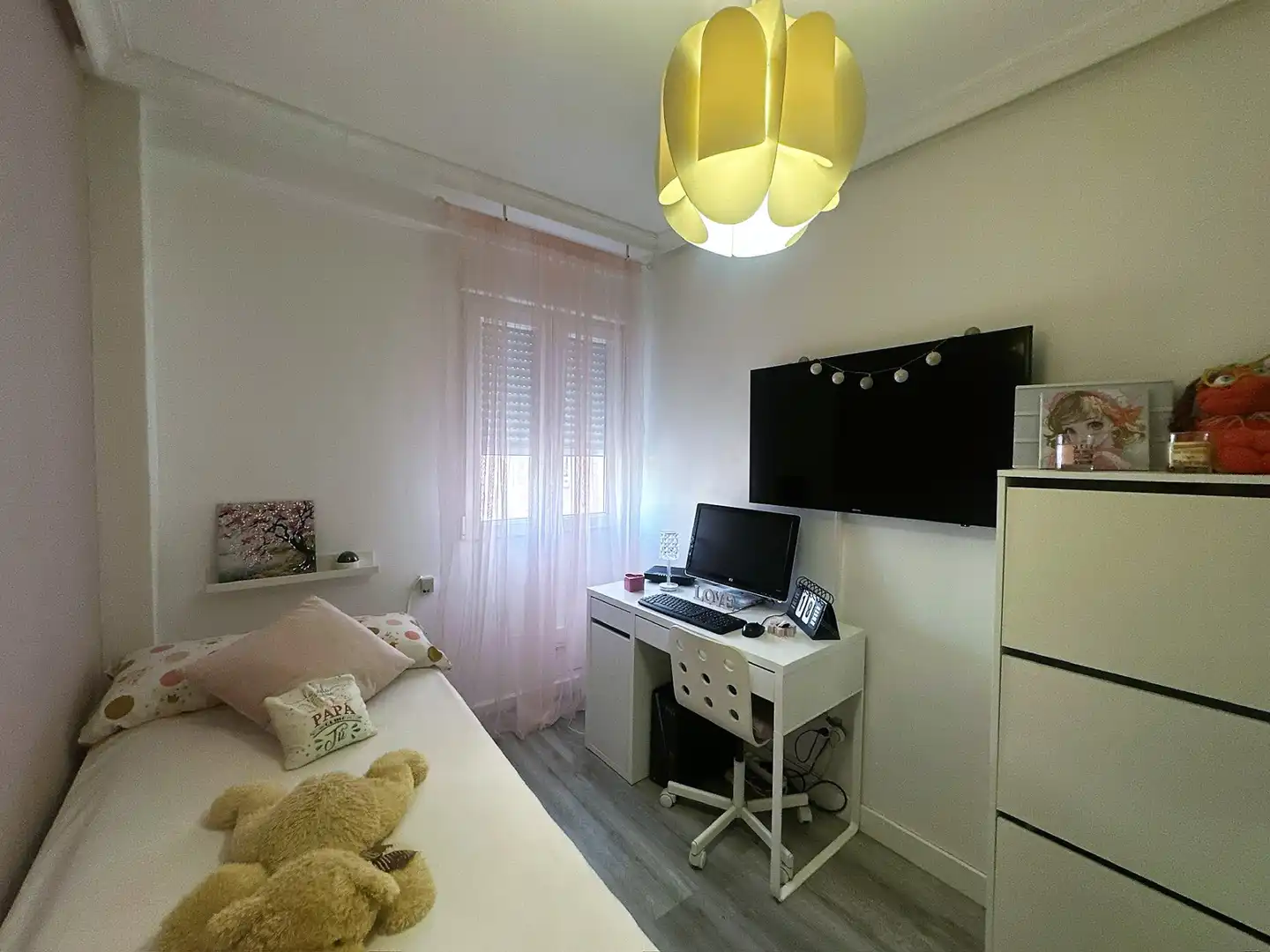 Schlafzimmer von Wohnung zum Verkauf in Fuenlabrada mit Klimaanlage, Heizung und Abstellraum