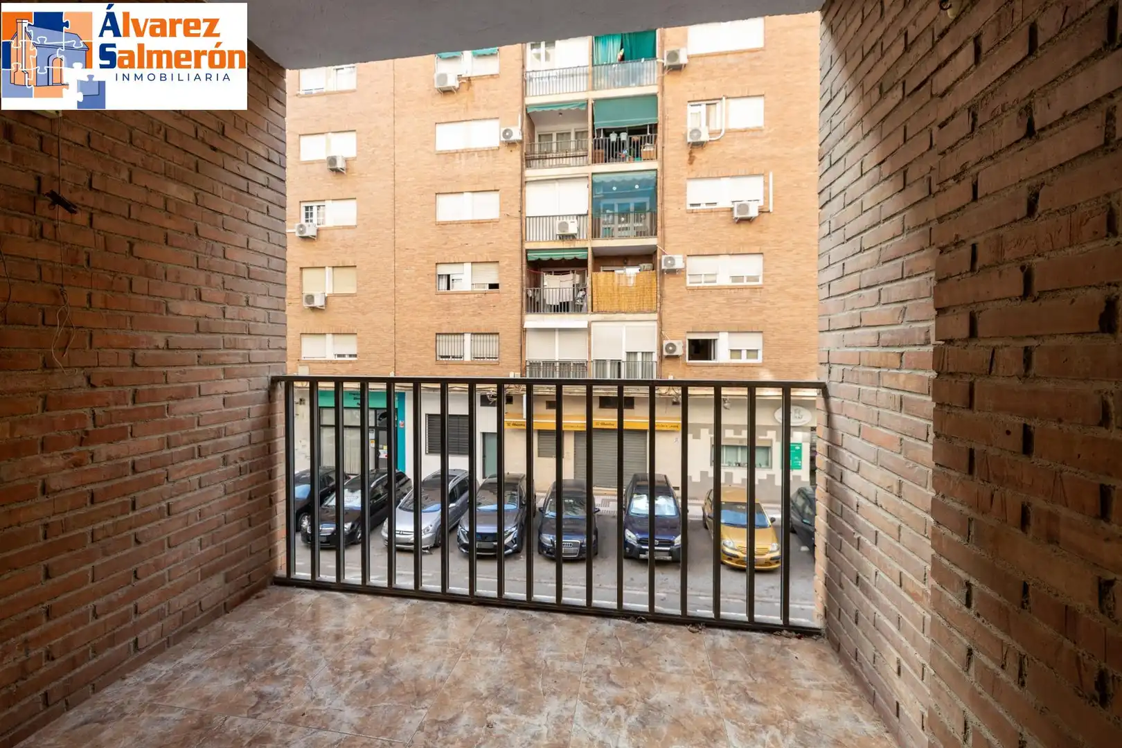 Balcony of Flat for sale in Granada  with Terrace and Furnished