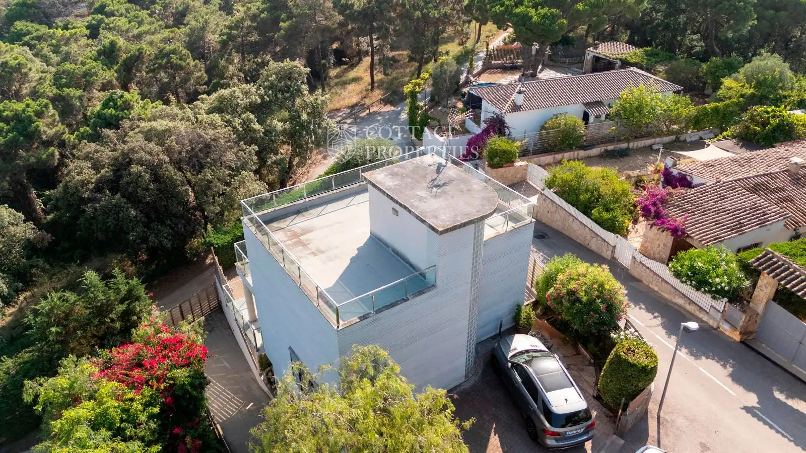 Vista exterior de Casa o xalet en venda en Lloret de Mar amb Aire condicionat, Calefacció i Terrassa