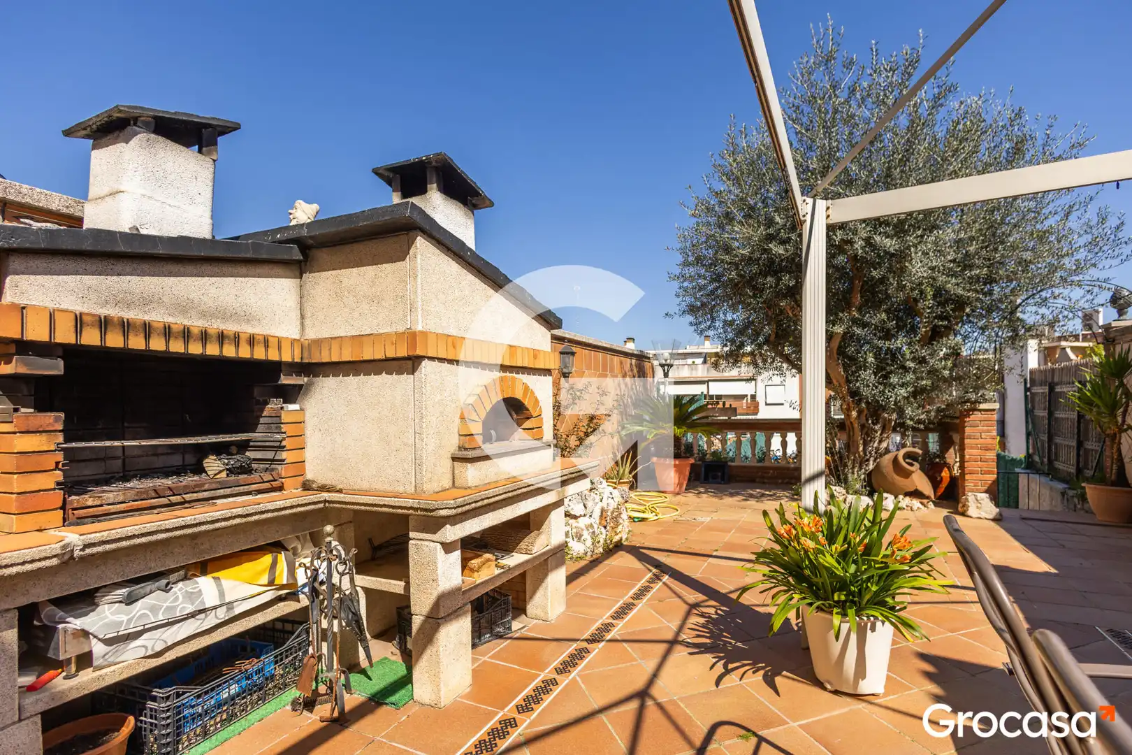 Terrace of Detached homes for sale in Mataró  with Air Conditioner, Heating and Private garden
