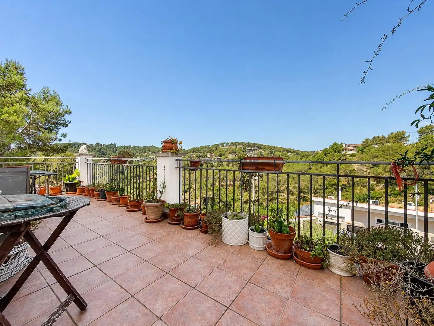 Terrassa de Casa o xalet en venda en Olivella amb Calefacció, Jardí privat i Terrassa