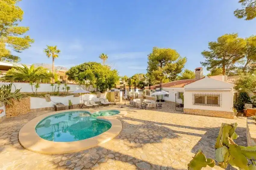Piscina de Casa o chalet en venta en La Nucia con Aire acondicionado, Calefacción y Jardín privado