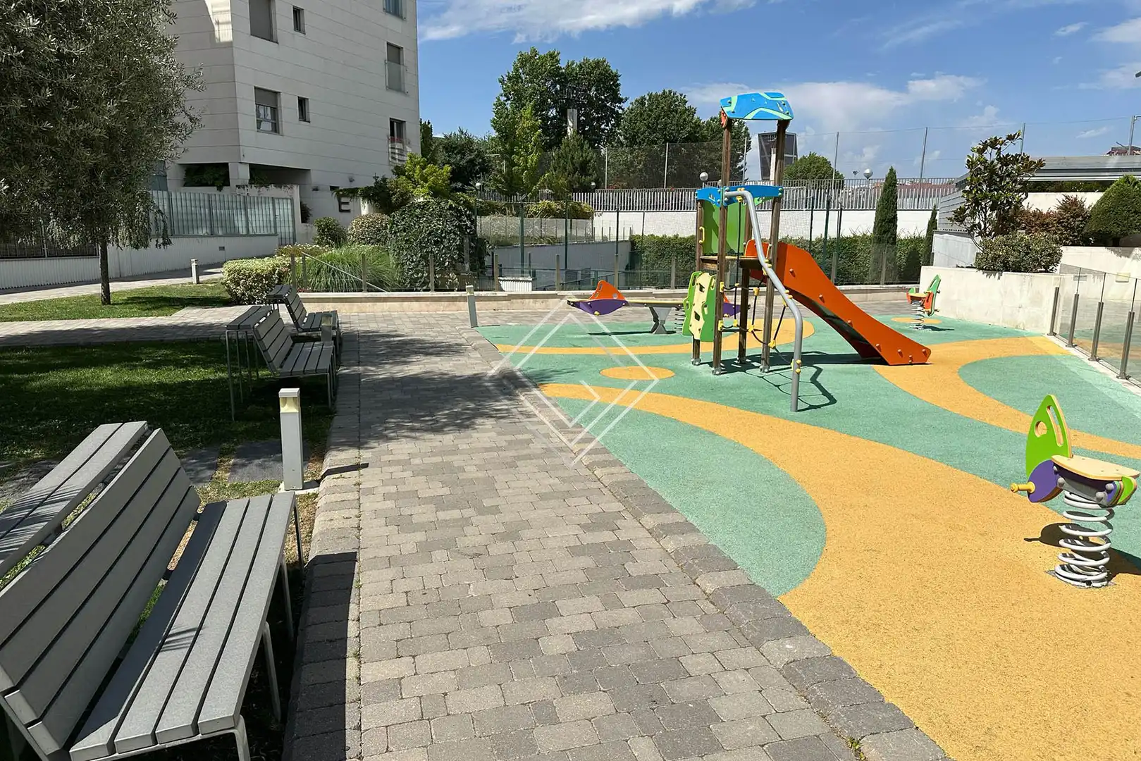 Terraza de Piso de alquiler en Madrid con Aire acondicionado, Calefacción y Terraza