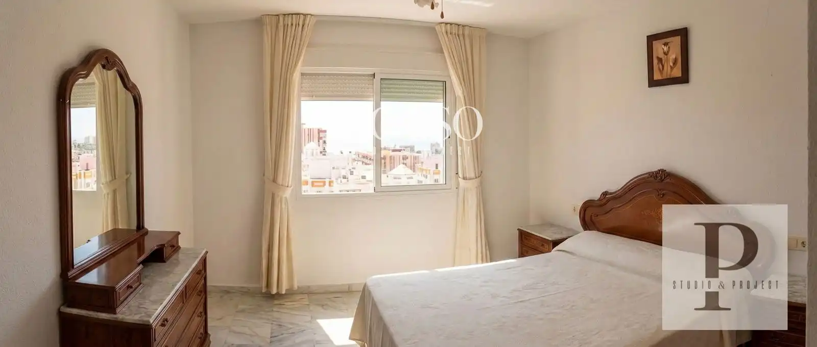Bedroom of Flat for sale in Parque de la Paloma