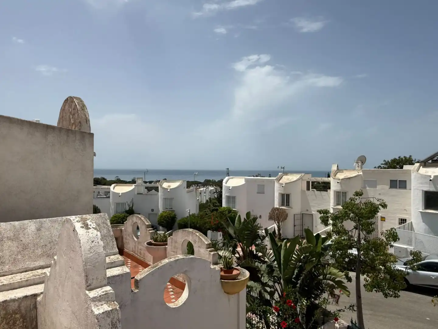 Vista exterior de Dúplex en venda en Marbella amb Calefacció, Terrassa i Piscina comunitària
