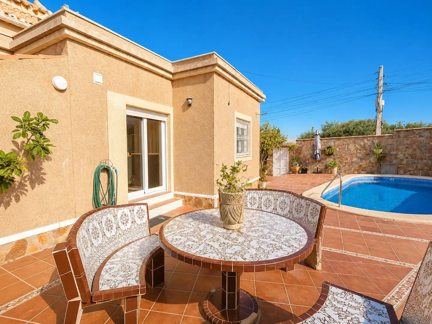 Terraza de Casa o chalet en venta en Torrevieja con Calefacción y Piscina