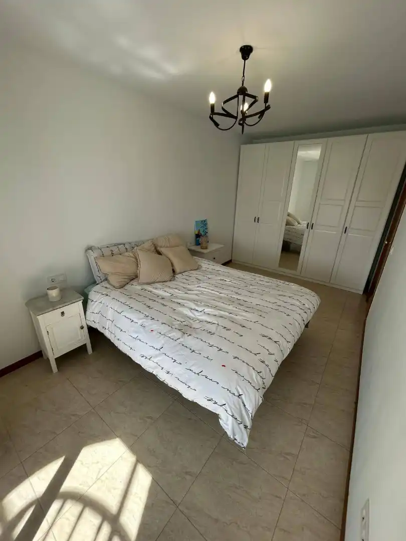 Bedroom of Flat for rent in Cunit  with Air Conditioner, Terrace and Furnished