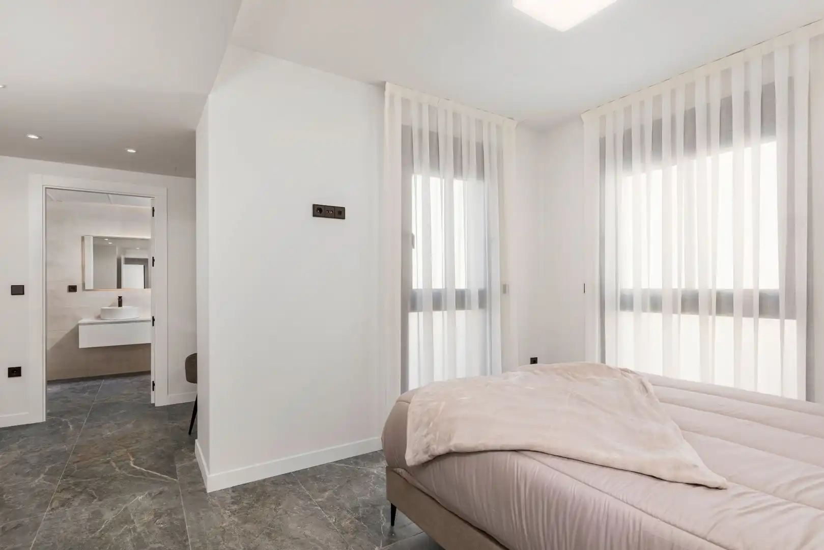 Bedroom of Houses for sale in Pilar de la Horadada  with Air Conditioner and Community pool