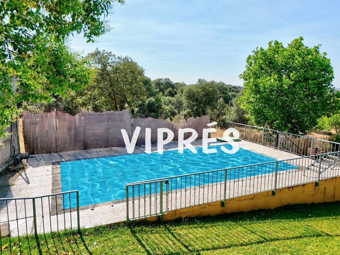 Swimming pool of House or chalet for sale in Cáceres Capital  with Air Conditioner, Heating and Storage room