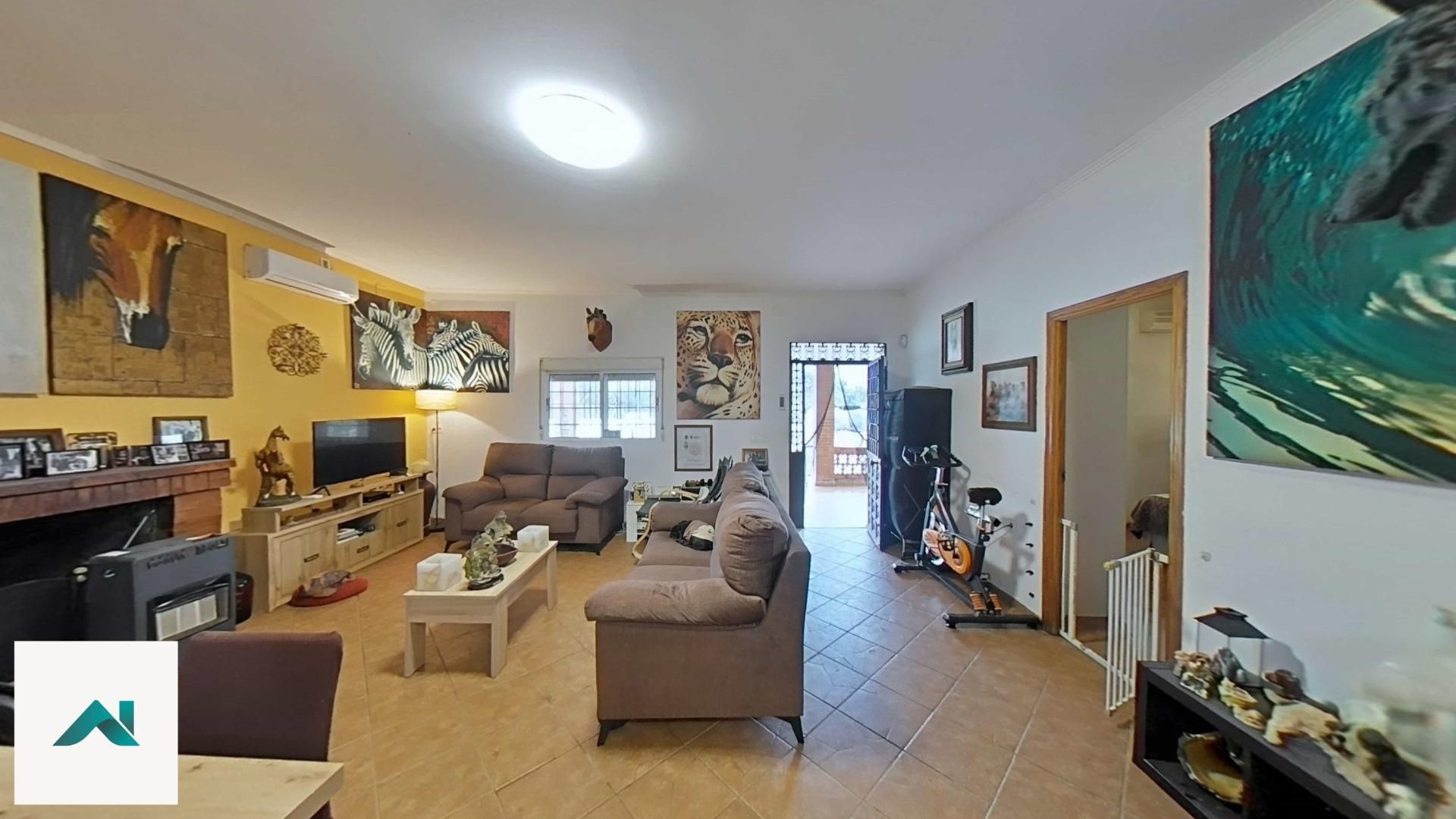 Living room of House or chalet for sale in Gibraleón  with Air Conditioner, Heating and Private garden