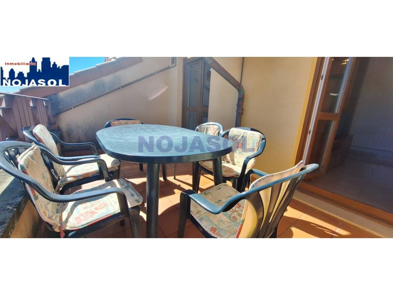 Terrassa de Àtic de lloguer en Noja amb Calefacció, Terrassa i Moblat
