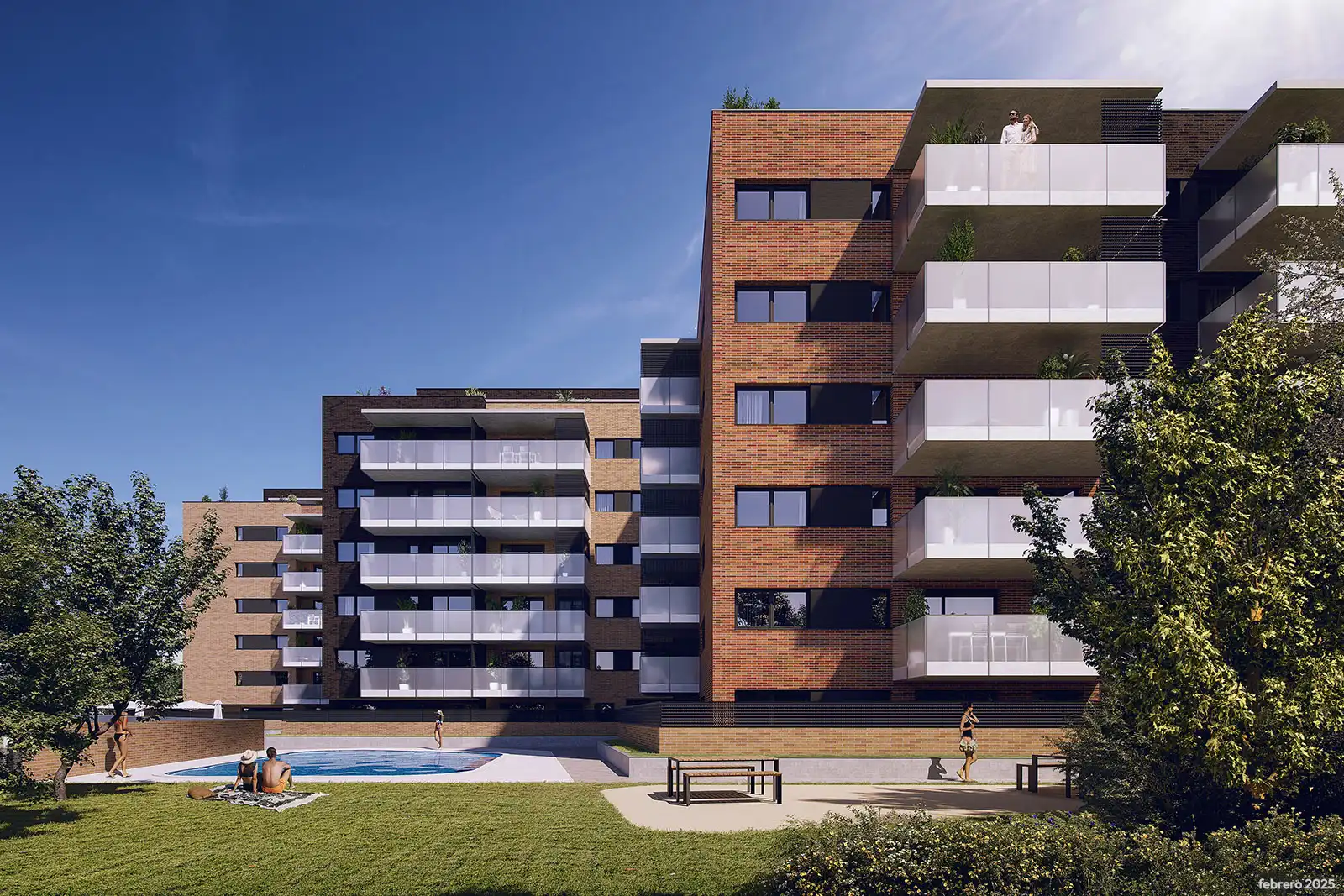 Außenansicht von Dachboden zum Verkauf in Alcalá de Henares mit Heizung, Terrasse und Gemeinschaftspool
