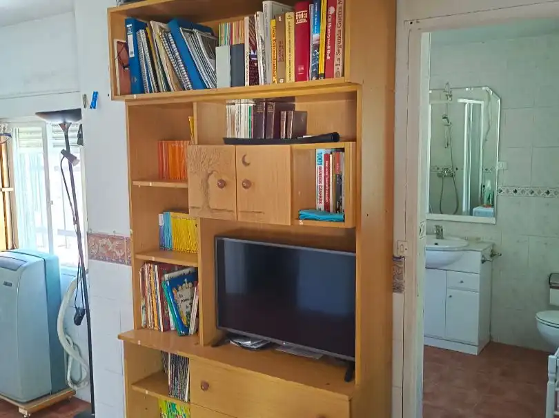 Sala d'estar de Finca rústica en venda en Talayuela amb Aire condicionat, Terrassa i Piscina