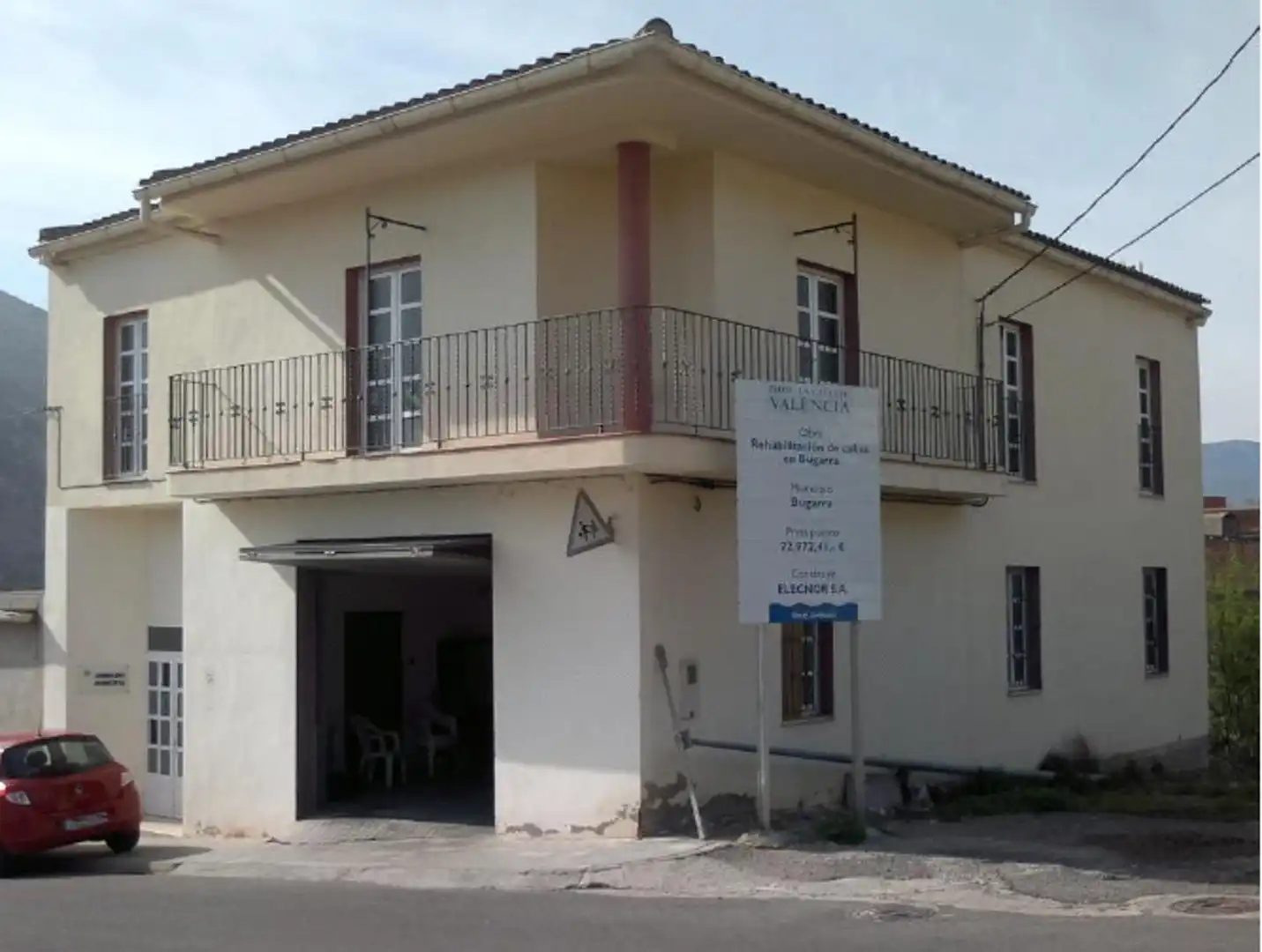 Exterior view of Detached homes for sale in Bugarra  with Terrace, Storage room and Furnished