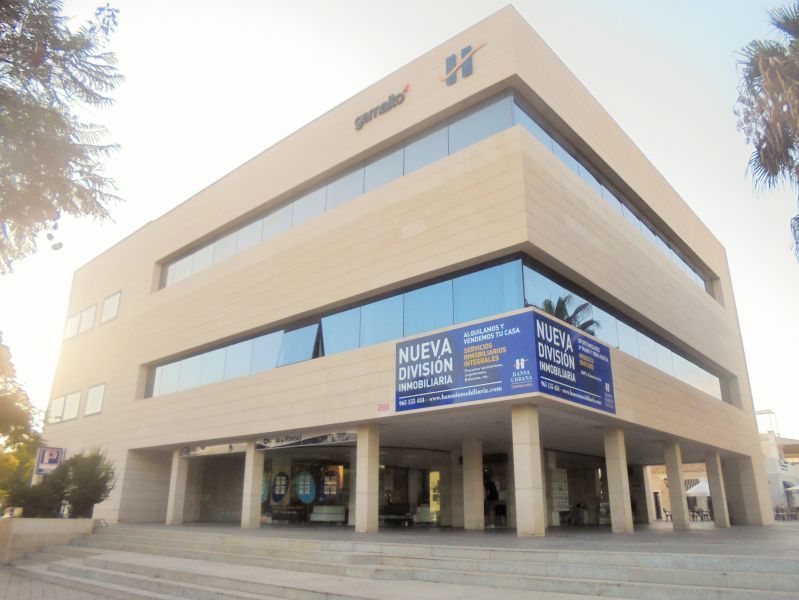 Vista exterior de Oficina de lloguer en Alicante / Alacant amb Aire condicionat