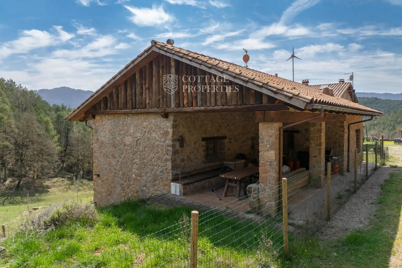 Terrasse von Country house zum Verkauf in Ripoll