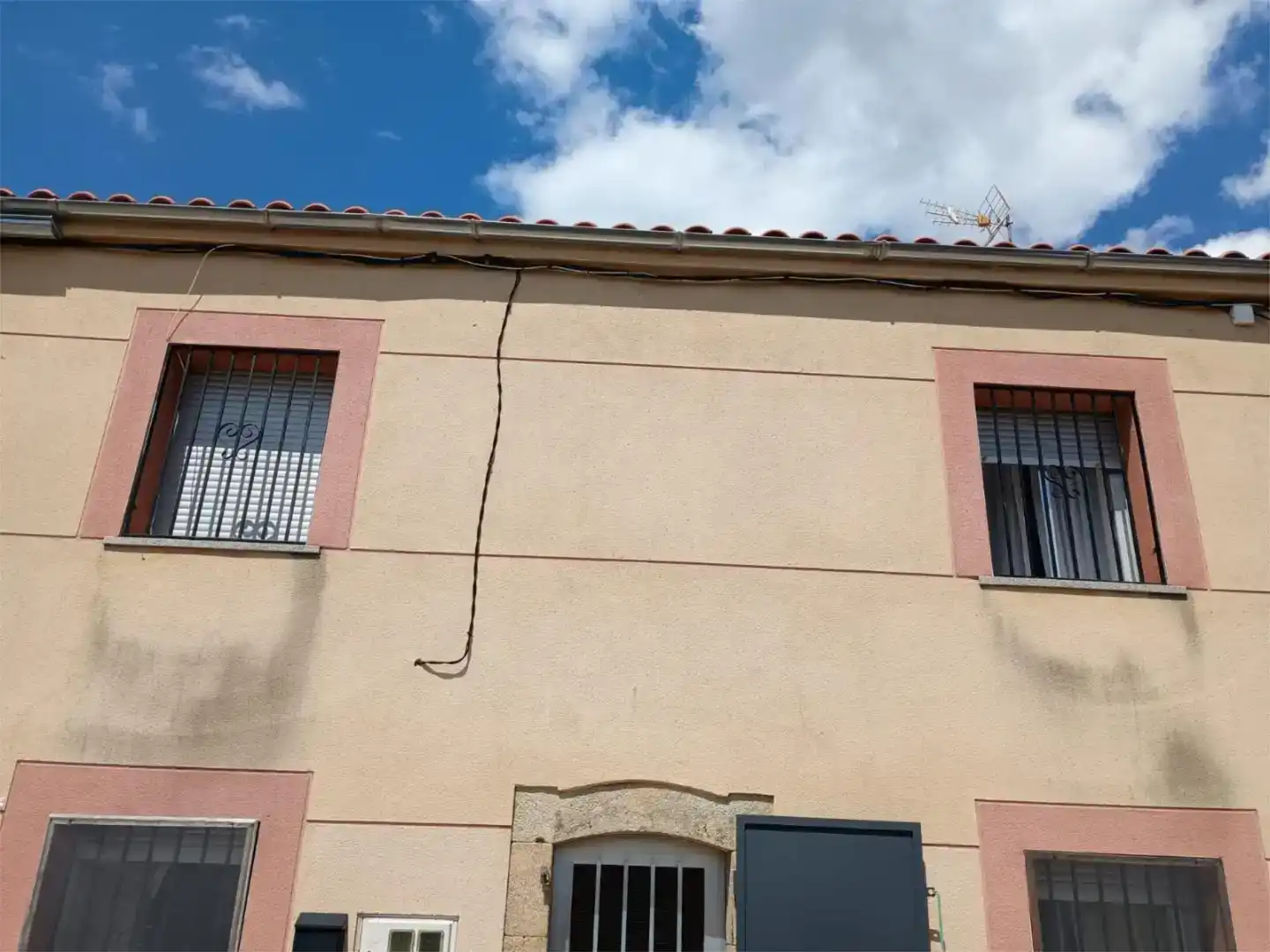 Exterior view of Flat for sale in Peralejos de Arriba  with Private garden, Storage room and Furnished
