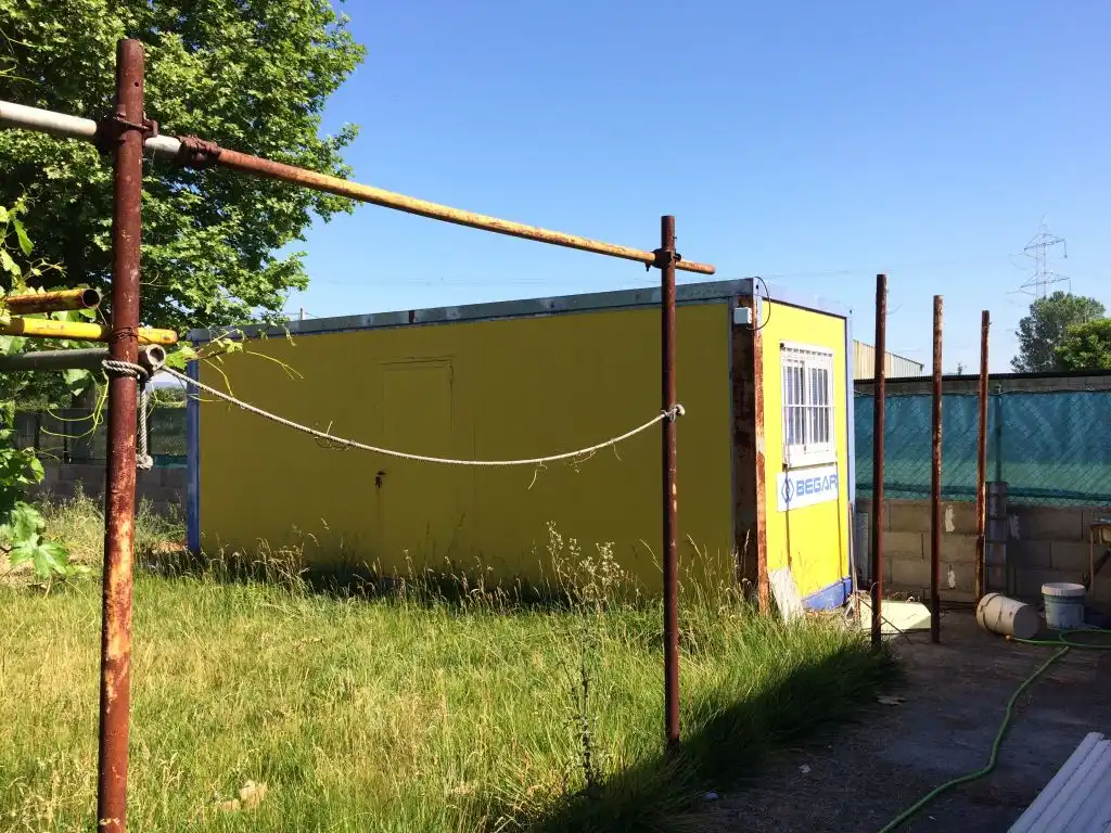Vista exterior de Finca rústica en venta en Cubillos del Sil con Jardín privado, Terraza y Amueblado