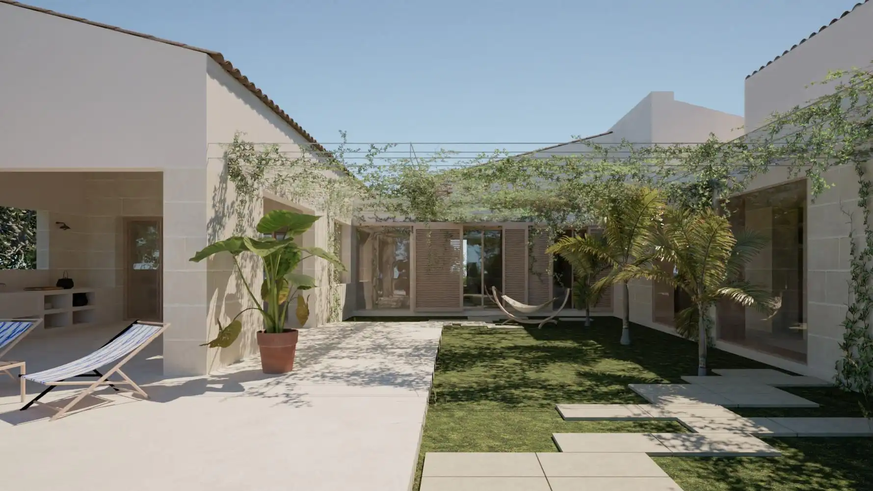 Villa con piscina in vendita a Zona Rústica - Interior