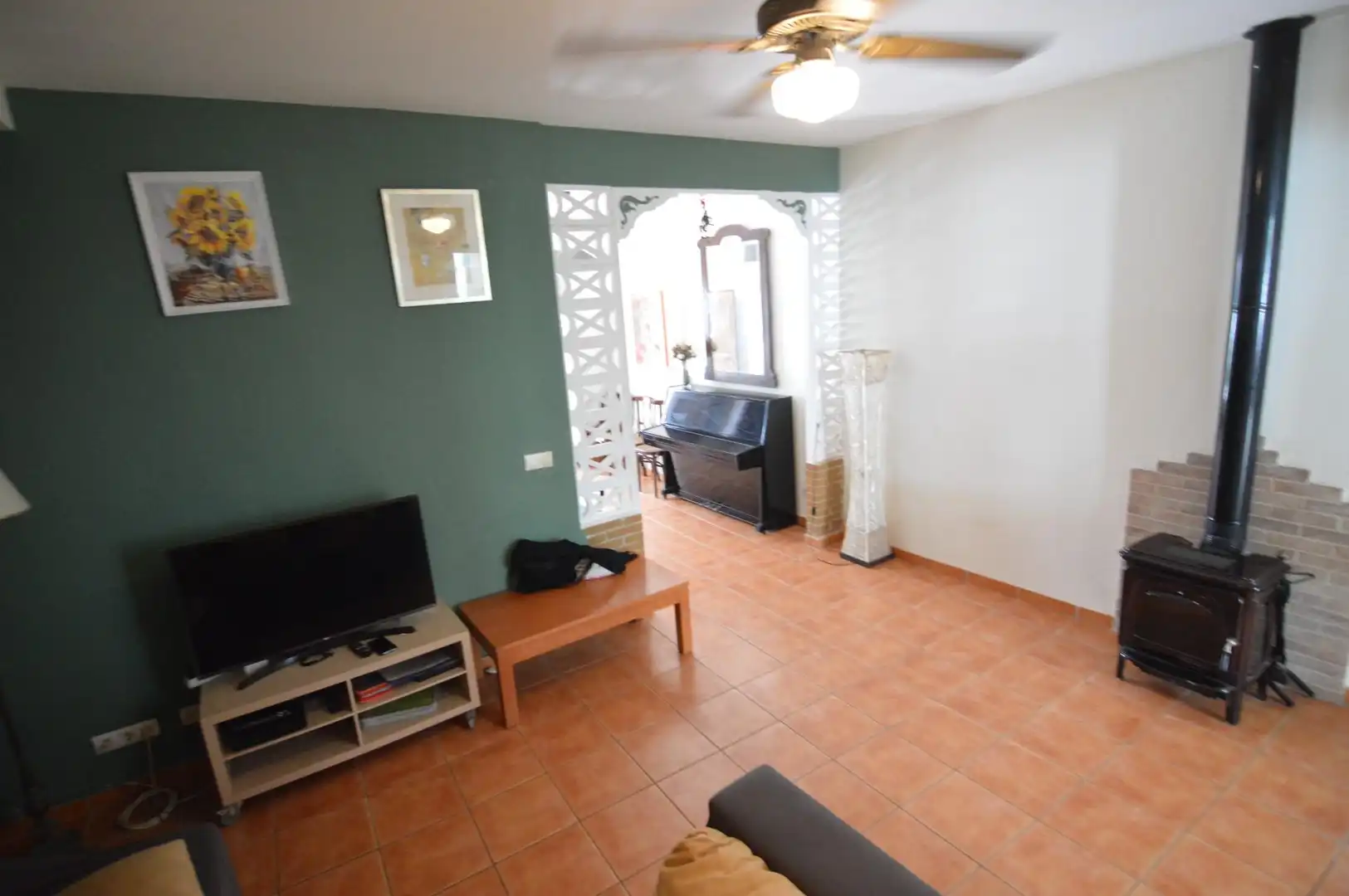 Sala d'estar de Casa o xalet en venda en Cullera amb Terrassa