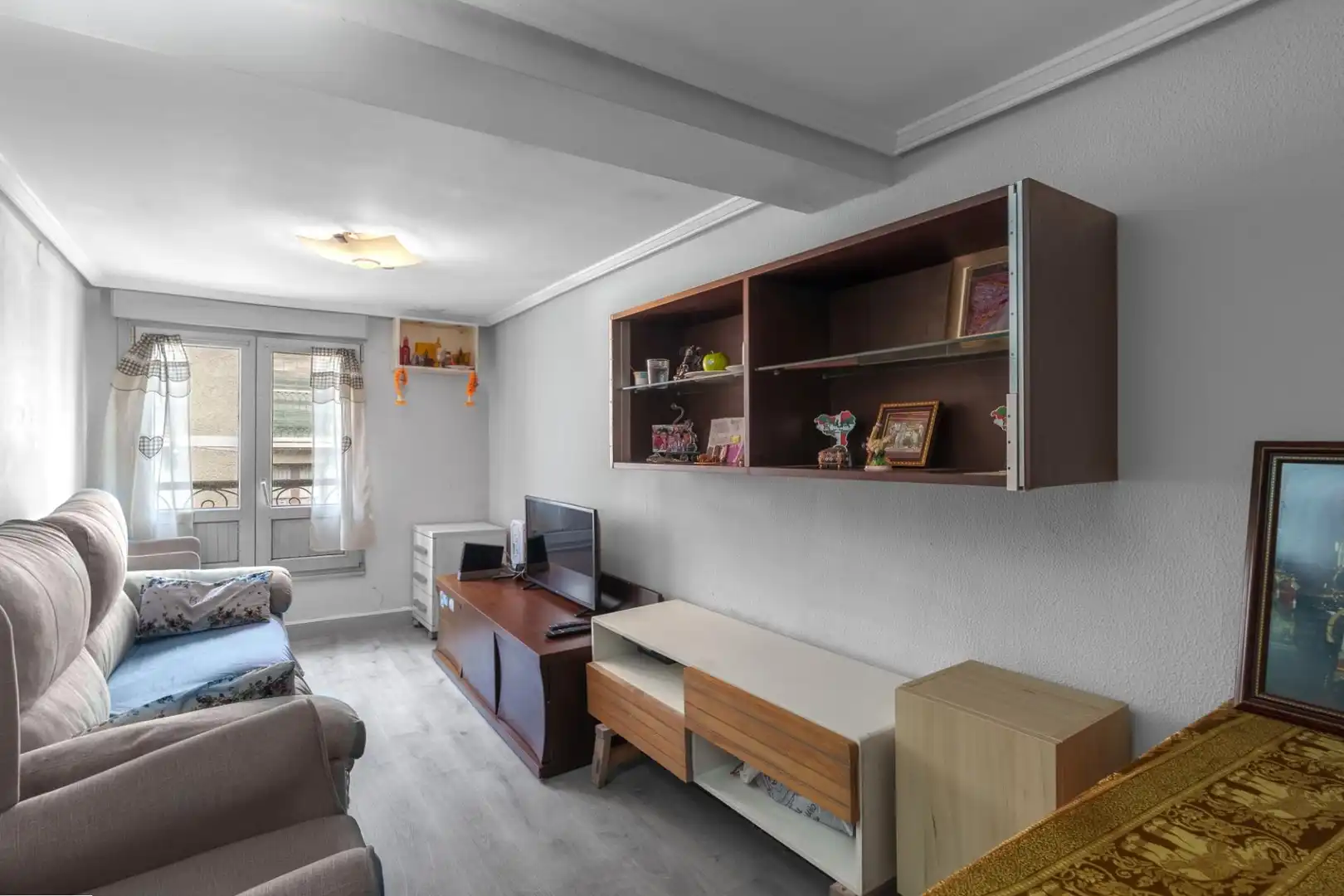Living room of Flat for sale in Tolosa  with Storage room and Furnished