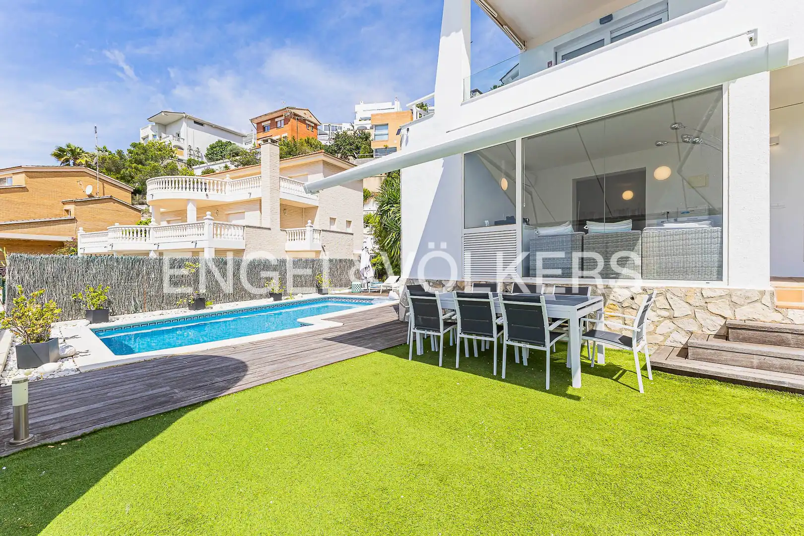 Terraza de Casa o chalet en venta en Sitges con Aire acondicionado, Calefacción y Jardín privado