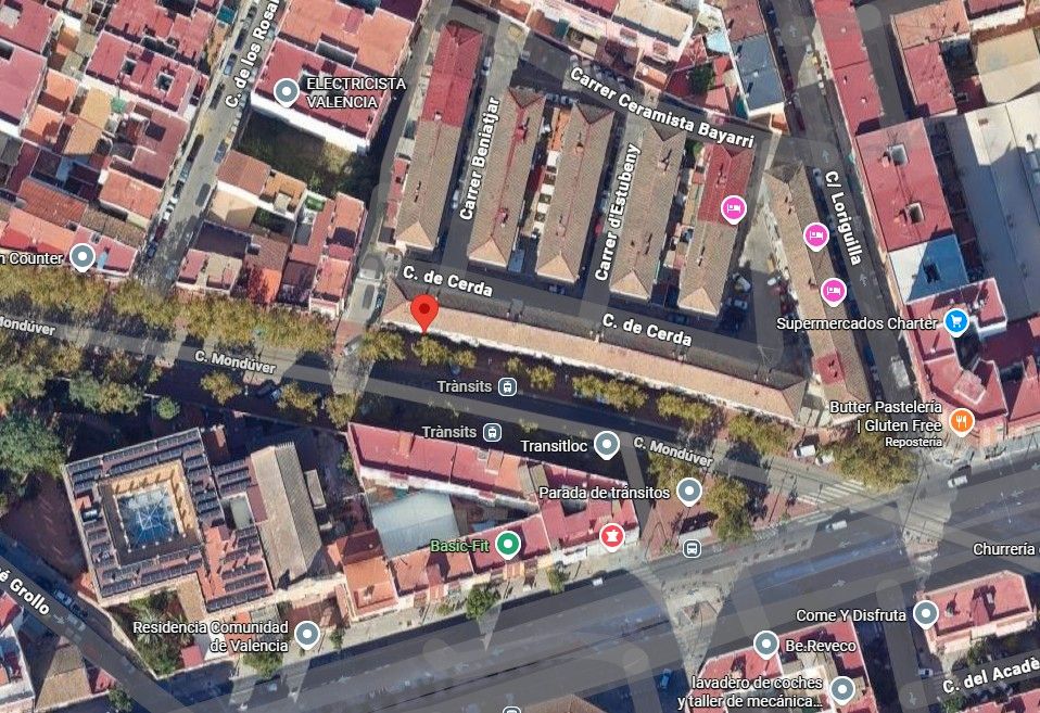 Exterior view of Flat for sale in  Valencia Capital  with Balcony